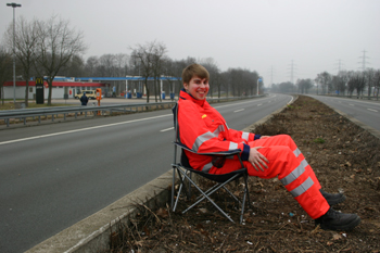 Unfallübung Autobahn A57 72