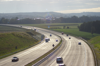 Verkehrsfreigabe A8 PP Modell Gnzburg - Augsburg 75
