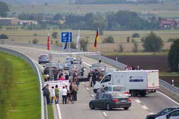 Verkehrsfreigabe Bundesautobahn A71 Gesamtfertigstellung Kölleda 50