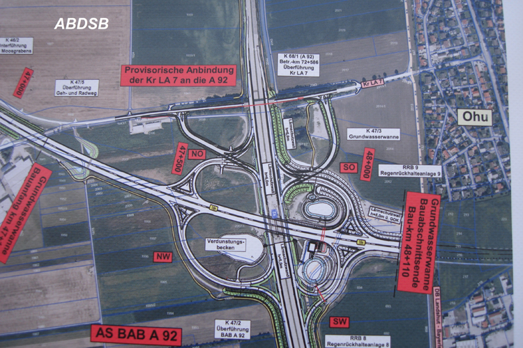Verkehrsfreigabe Bundestraße B 15n provisorische Anbindung Essenbach Regensburg Neufahrn Landshut Autobahn A92 01
