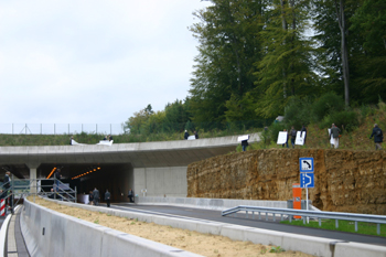 Verkehrsfreigabe Nordstrasse Luxemburg Autobahn A7 Luxembourg Nordstrooss Letzebuerg 56