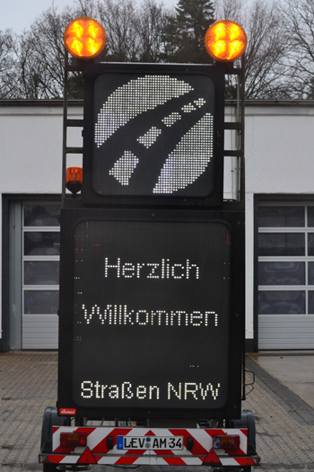 Verkehrszentrale Autobahnmeisterei Opladen Grundsteinlegung Bundesautobahn 59