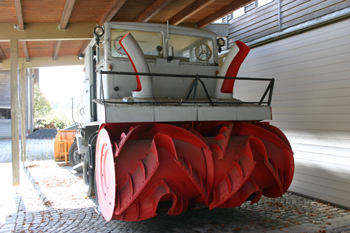 Wegmacher Museum Wasserburg Schneefräse 1