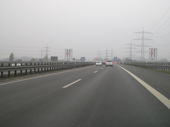 Wiederfreigabe Autobahn A 57 Dormagen nach Vollsperrung00