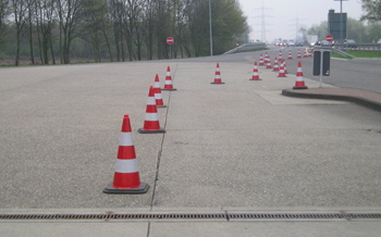 Wiederfreigabe Autobahn A 57 Dormagen nach Vollsperrung11