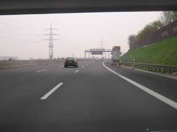 Wiederfreigabe Autobahn A 57 Dormagen nach Vollsperrung4