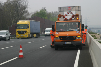 Wiederfreigabe Autobahn A 57 Dormagen nach Vollsperrung 68