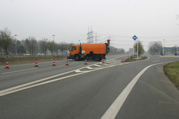 Wiederfreigabe Autobahn A 57 Dormagen nach Vollsperrung 82