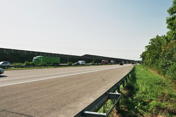 aufgegebene Autobahnplanung Bauvorleistung Autobahnkreuz Grasbrunn A993 A99 München Neukeferloh Putzbrunn_13