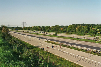 aufgegebene Autobahnplanung Bauvorleistung Autobahnkreuz Grasbrunn A993 A99 München Neukeferloh Putzbrunn_37