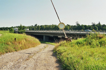 aufgegebene Autobahnplanung Bauvorleistung Autobahnkreuz Grasbrunn A993 A99 München Neukeferloh Putzbrunn_8