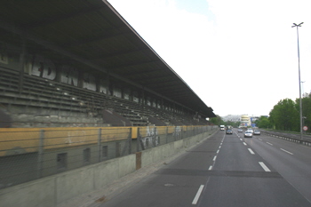 A115 Autobahn Berlin AVUS Zubringer Tribüne 45