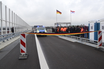 A3 Autobahnbrücke Lahntalbrücke Limburg Verkehrsfreigabe 90
