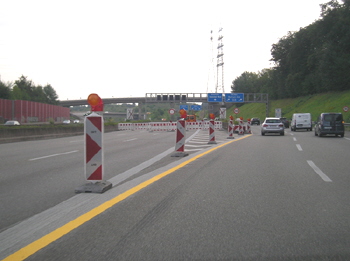 A40 Ruhrschnellweg Autobahn Vollsperrung Bochum Schlachthofbrücke 13