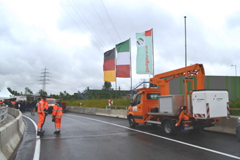 A448 A40 Autobahndreieck Bochum-West Verkehrsfreigabe 14