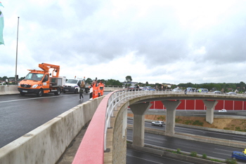 A448 A40 Autobahndreieck Bochum-West Verkehrsfreigabe 16