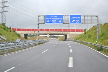 A448 A40 Autobahndreieck Bochum-West Verkehrsfreigabe 86