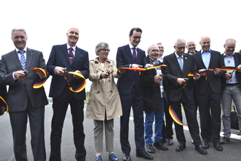 A44 Autobahn NRW Verkehrsminister Hendrik Wüst Straßen.NRW Direktorin Elfriede Sauerwein-Braksiek Gerhard Rühmkorf 31