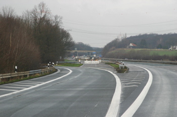 A45 Autobahn Vollsperrung Tagesbruch Bergbauschäden Dortmund Witten AK 2