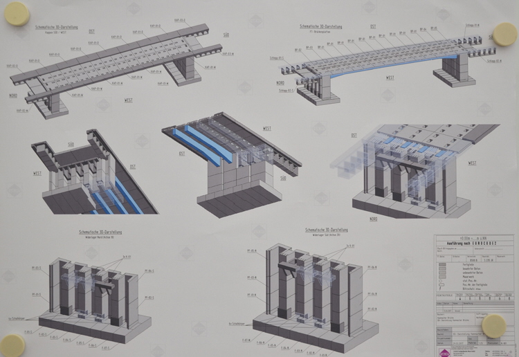 A46 Hagen Brücke in Voll-Fertigteilbauweise 37
