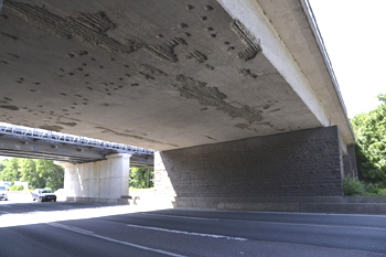 A4 Autobahn Überführung Köln Gremberghoven Ostheim Frankfurter Straße Bundesstraße B8  46