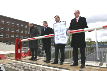 A59 Autobahn Duisburg Hauptbahnhof Mercator Tunnel Ausbau sechstreifig Freigabe