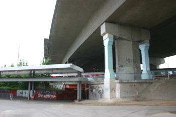 A7 Hamburg Stellingen Vokspark Langenfelder Autobahnbrücke 89