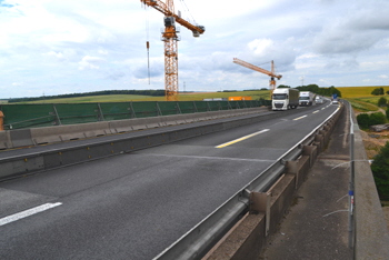 A7 eingestürzte Autobahnbrücke Schraudenbachtalbrücke Ersatzneubau Werneck Schweinfurt 21