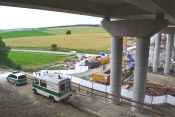 A7 eingestürzte Autobahnbrücke Schraudenbachtalbrücke Ersatzneubau Werneck Schweinfurt 24