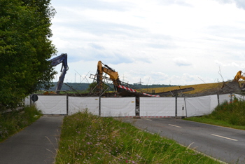 A7 eingestürzte Autobahnbrücke Schraudenbachtalbrücke Ersatzneubau Werneck Schweinfurt 27