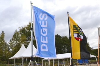 A 14 Autobahnneubau Elbebrücke Seehausen Wittenberge Spatenstich DEGES 90