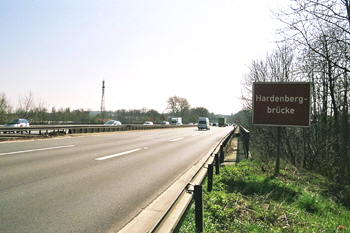 A 40 B 1 Ruhrschnellweg Hardenbergbrücke 18