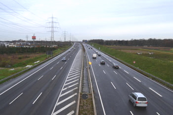 Abbau der Verkehrssicherung auf einer Autobahn 33