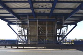 Autobahn A46 Rheinbrcke Dsseldorf Flehe Neuss Uedesheim 40