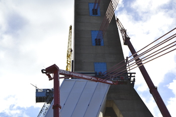 Autobahn A46 Rheinbrcke Dsseldorf Flehe Neuss Uedesheim 52