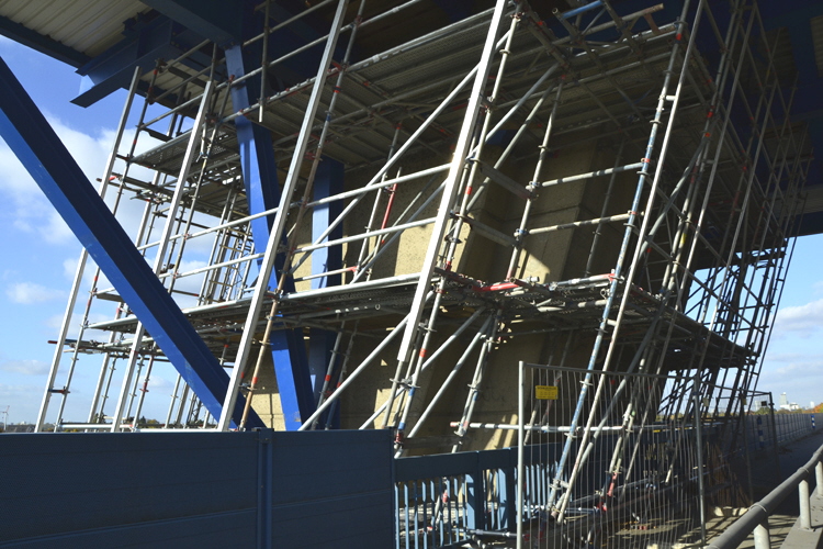 Autobahn A46 Rheinbrcke Dsseldorf Flehe Neuss Uedesheim 61