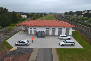 Autobahn A66 Frankfurt - Fulda Verkehrsfreigabe Tunnel Neuhof Tunnelbetriebszentrale 91