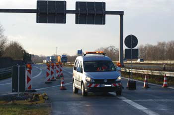 Autobahn A 33 Verkehrsfreigabe  Bielefeld 93