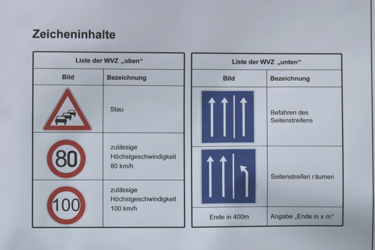A 57 Seitenstreifenfreigabe