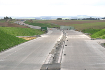 Autobahn A 72 Chemnitz - Leipzig Rochlitz 53