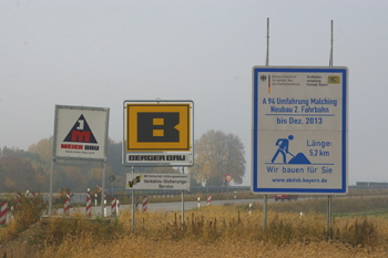 Autobahn A 94 Umfahrung Malching 23