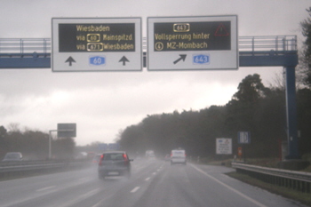 Autobahn Rheinbrücke Mainz-Mombach - Wiebaden-Schierstein Anheben der Brücke 43
