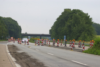 Autobahn Vollsperrung A52 Breitscheid - Essen-Kettwig 34