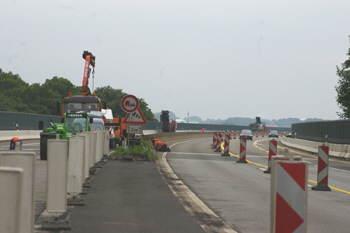 Autobahn Vollsperrung A52 Breitscheid - Essen-Kettwig 44