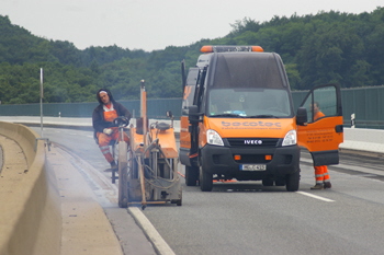 Autobahn Vollsperrung A52 Breitscheid - Essen-Kettwig 66