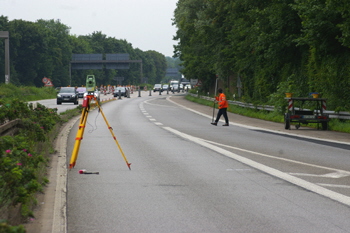 Autobahn Vollsperrung A52 Ruhrtalbrücke 48