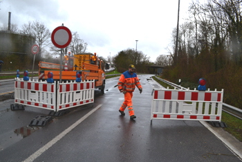 Autobahnbrücke Mainz-Mombach - Wiebaden-Schierstein Brückenhebung 65