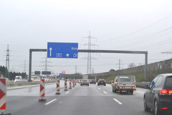 Autobahnfreigabe nach Ausbau 26