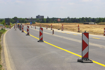 Autobahnkreuz Duisburg-Süd Autobahn A 524 8