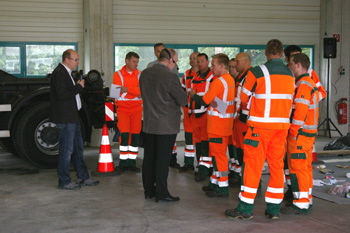 Autobahnmeisterei Kaarst Risiko Parcours Straßenwärter 20